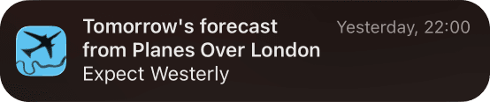 Push notifications